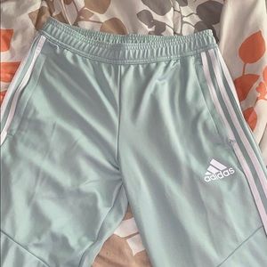 Adidas trio sweat pants (teal)